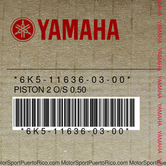 6K5-11636-03-00 Original OEM YAMAHA