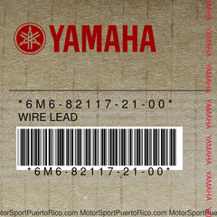 6M6-82117-21-00 Original OEM YAMAHA