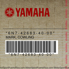 6N7-42683-40-00 Original OEM YAMAHA