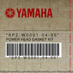 6P2-W0001-04-00 Original OEM YAMAHA