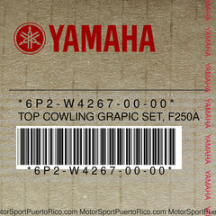 6P2-W4267-00-00 Original OEM YAMAHA