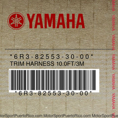 6R3-82553-30-00 Original OEM YAMAHA