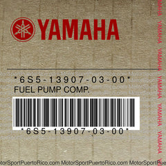 6S5-13907-03-00 Original OEM YAMAHA