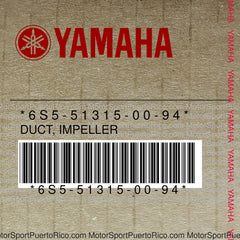 6S5-51315-00-94 Original OEM YAMAHA