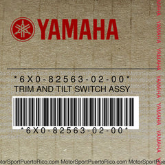 6X0-82563-02-00 Original OEM YAMAHA