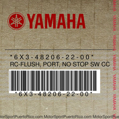 6X3-48206-22-00 Original OEM YAMAHA