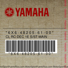 6X6-48205-61-00 Original OEM YAMAHA