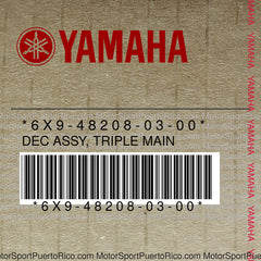 6X9-48208-03-00 Original OEM YAMAHA