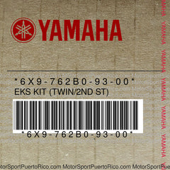 6X9-762B0-93-00 Original OEM YAMAHA