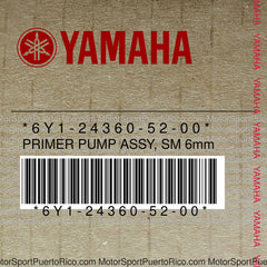 6Y1-24360-52-00 Original OEM YAMAHA