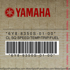 6Y8-8350S-01-00 Original OEM YAMAHA