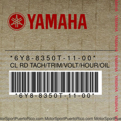 6Y8-8350T-11-00 Original OEM YAMAHA