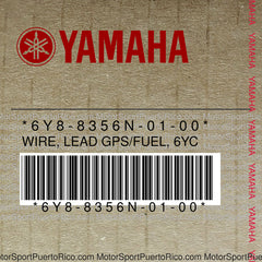 6Y8-8356N-01-00 Original OEM YAMAHA