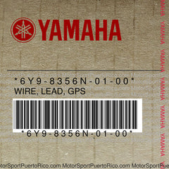 6Y9-8356N-01-00 Original OEM YAMAHA