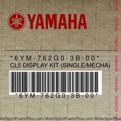 6YM-762G0-3B-00 Original OEM YAMAHA