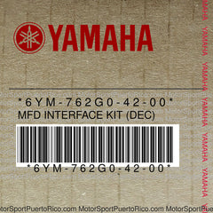 6YM-762G0-42-00 Original OEM YAMAHA