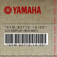 6YM-83710-1A-00 Original OEM YAMAHA