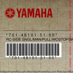 701-48101-51-00 Original OEM YAMAHA