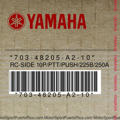 703-48205-A2-10 Original OEM YAMAHA