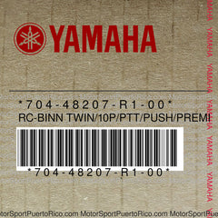 704-48207-R1-00 Original OEM YAMAHA