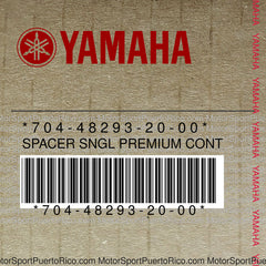 704-48293-20-00 Original OEM YAMAHA