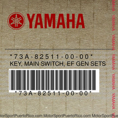 73A-82511-00-00 Original OEM YAMAHA