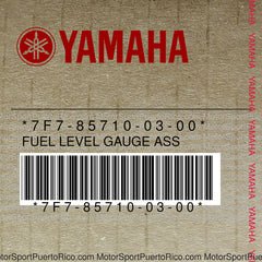 7F7-85710-03-00 Original OEM YAMAHA