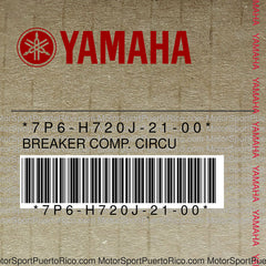 7P6-H720J-21-00 Original OEM YAMAHA