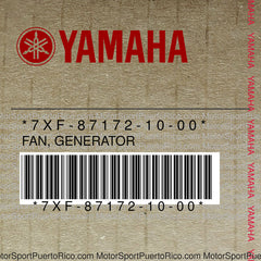 7XF-87172-10-00 Original OEM YAMAHA