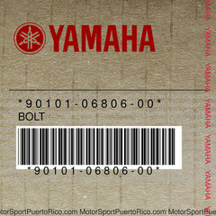 90101-06806-00 Original OEM YAMAHA