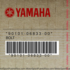 90101-06833-00 Original OEM YAMAHA