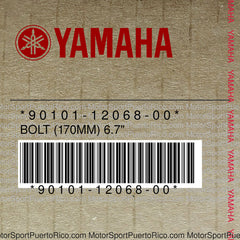 90101-12068-00 Original OEM YAMAHA