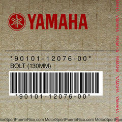90101-12076-00 Original OEM YAMAHA