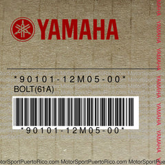 90101-12M05-00 Original OEM YAMAHA