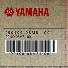 90109-08M61-00 Original OEM YAMAHA