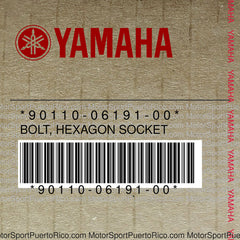 90110-06191-00 Original OEM YAMAHA