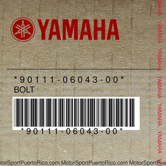 90111-06043-00 Original OEM YAMAHA