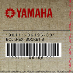 90111-06196-00 Original OEM YAMAHA