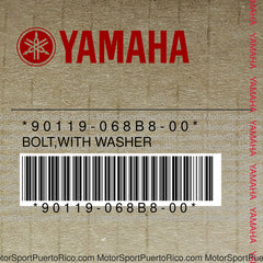 90119-068B8-00 Original OEM YAMAHA