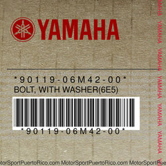 90119-06M42-00 Original OEM YAMAHA