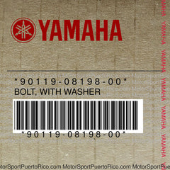 90119-08198-00 Original OEM YAMAHA