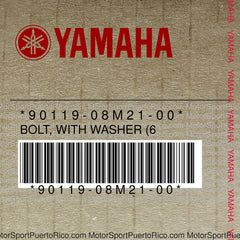 90119-08M21-00 Original OEM YAMAHA