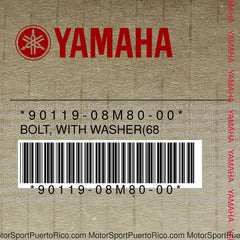 90119-08M80-00 Original OEM YAMAHA