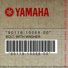 90119-10068-00 Original OEM YAMAHA