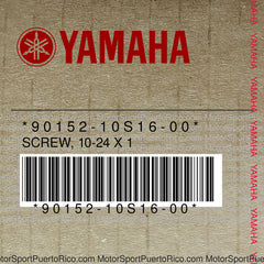 90152-10S16-00 Original OEM YAMAHA