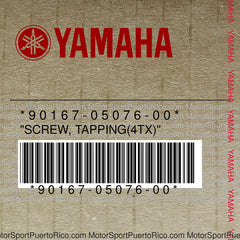 90167-05076-00 Original OEM YAMAHA