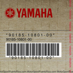 90185-10801-00 Original OEM YAMAHA