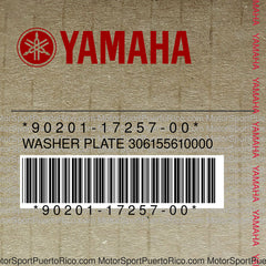 90201-17257-00 Original OEM YAMAHA