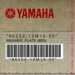 90202-12M16-00 Original OEM YAMAHA