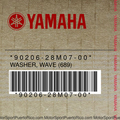 90206-28M07-00 Original OEM YAMAHA